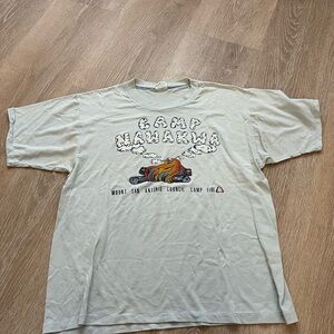 Vintage Camp Nawakwa Graphic Tee - Light Blue